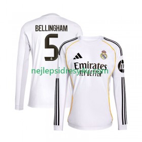 Fotbalový Dres Real Madrid Jude Bellingham 5 Domácí 2025/26 Dlouhý Rukáv